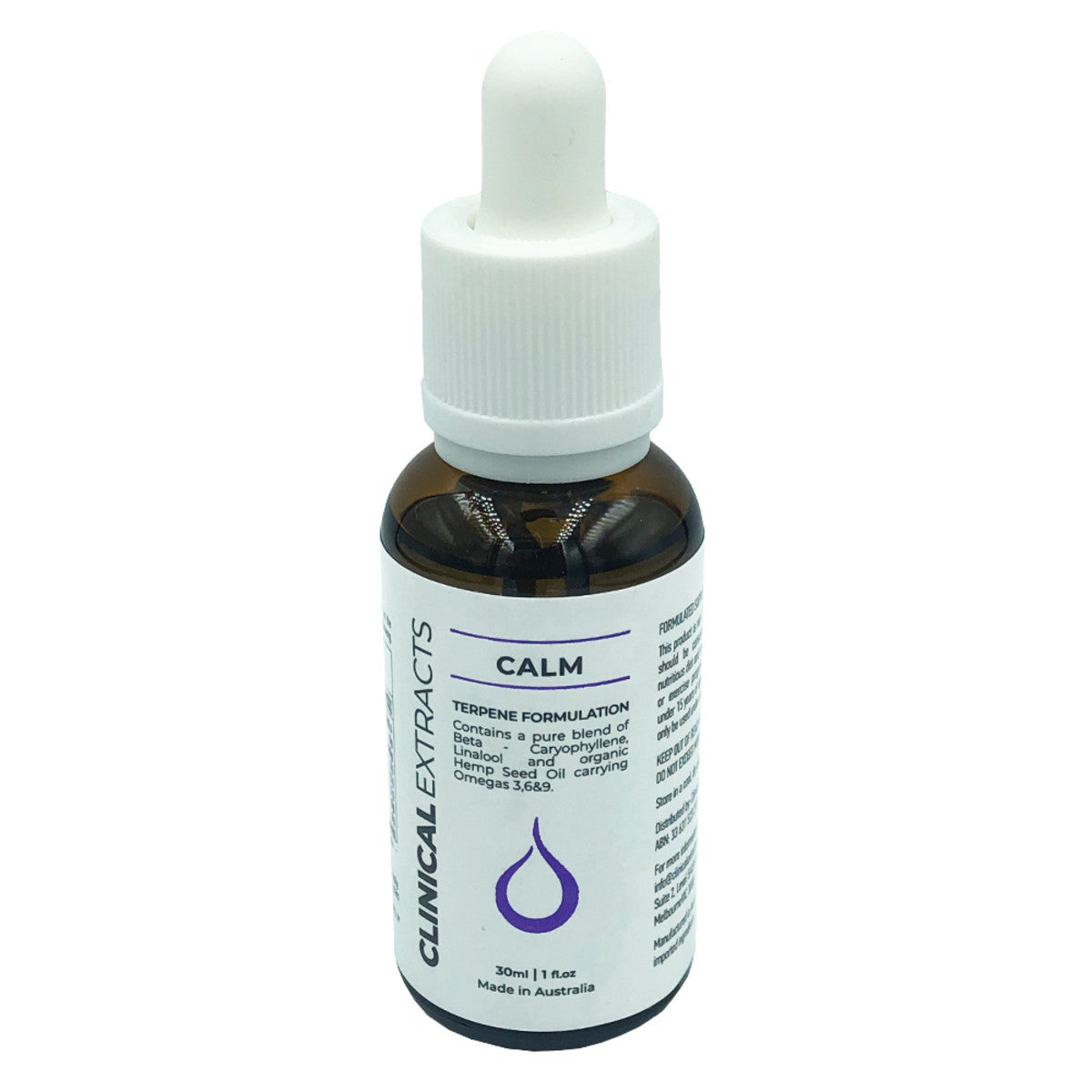 Clinical Extracts Terpene Formulation Calm 30ml - Cutprice Online