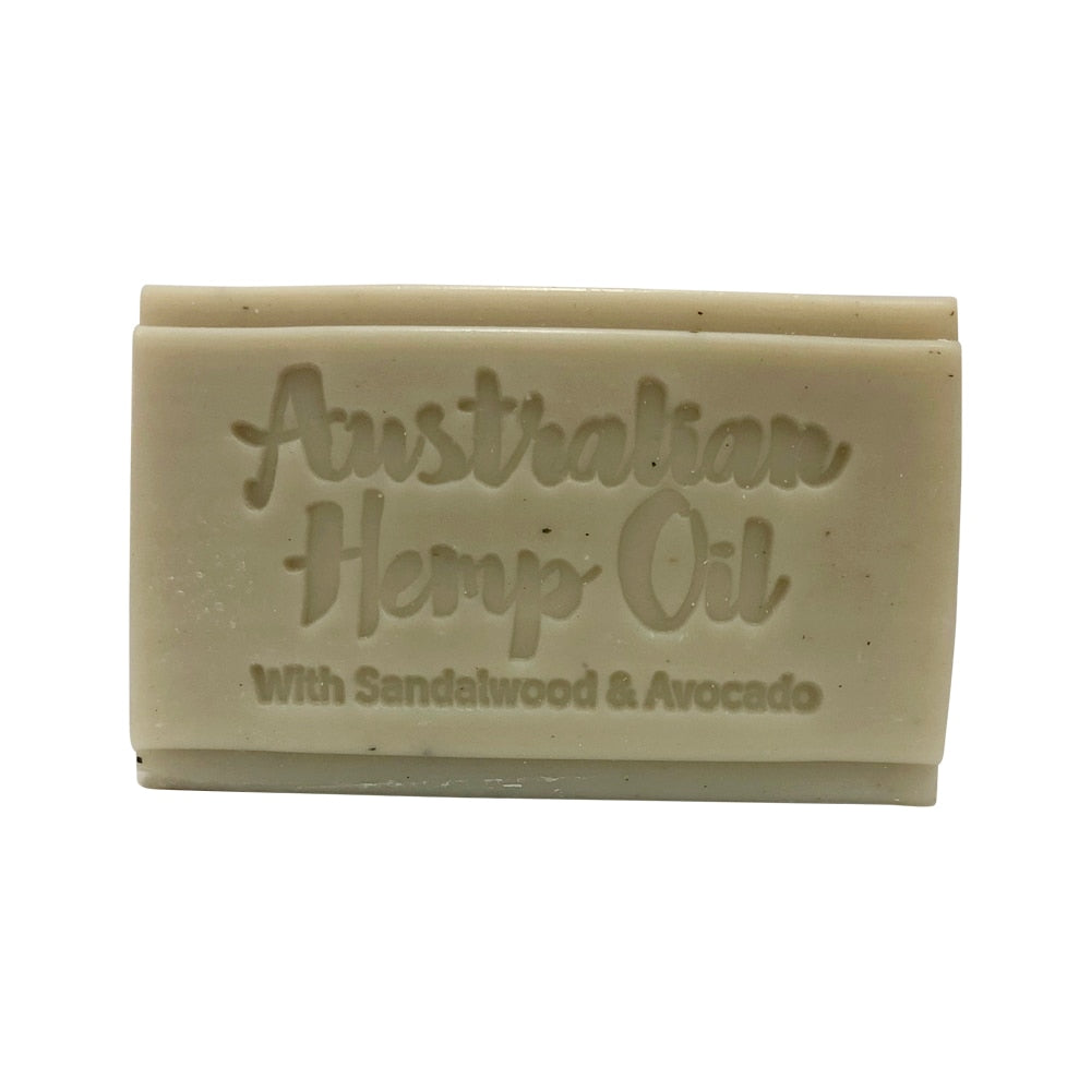 Clover Fields Essentials Hemp Oil with Sandalwood & Avocado Coconut Soap 150g - Cutprice Online