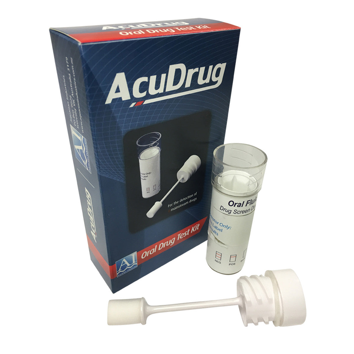 Corporate Health & Safety Test Kit AcuDrug (Oral Drug Test Saliva Swab - 7 Panel) Kit - Cutprice Online