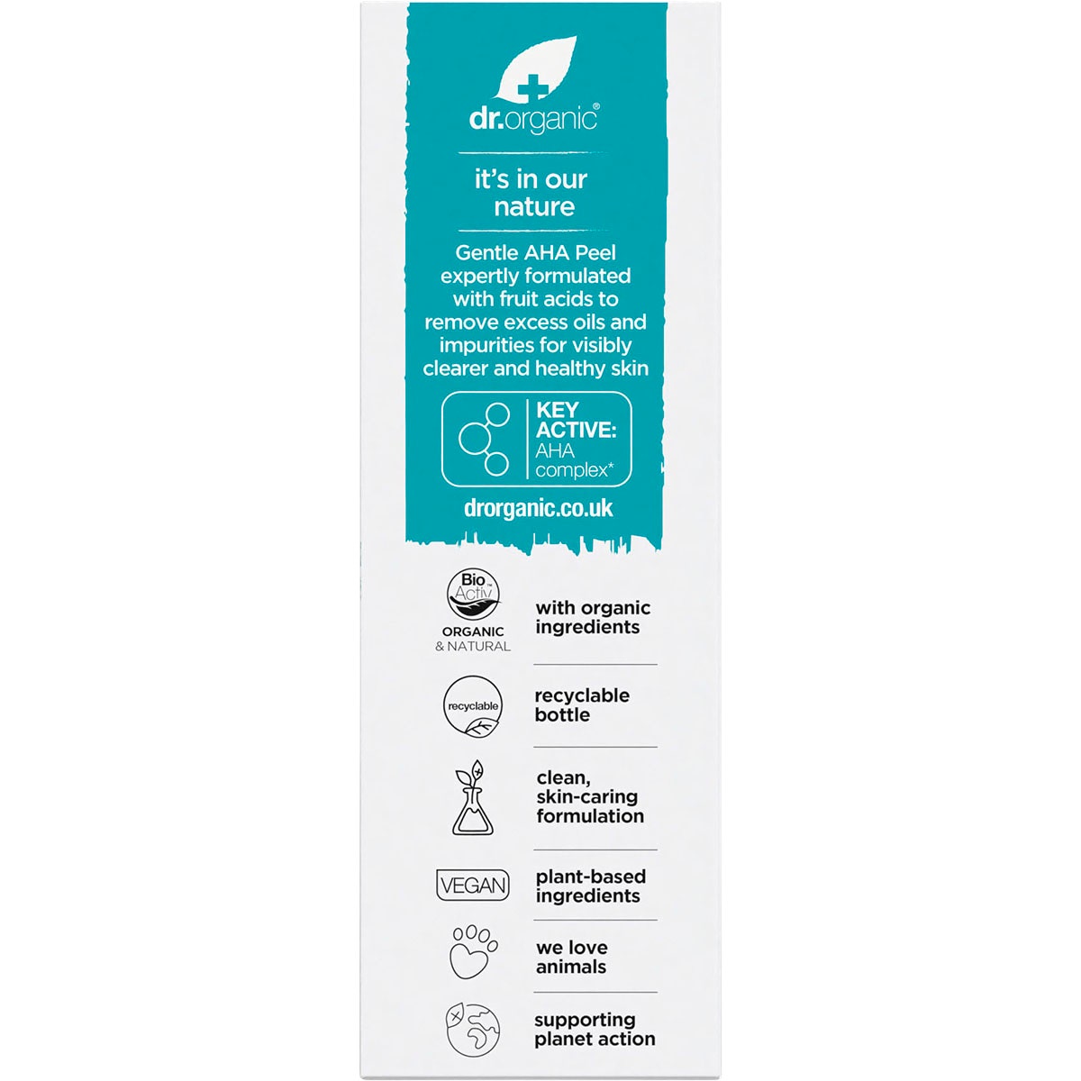 Dr. Organic AHA Peel Skin Clear 30ml - Cutprice Online