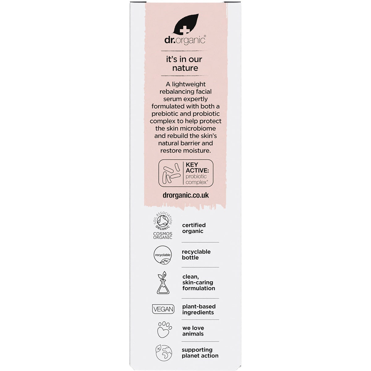 Dr Organic Skin Calm Probiotic Protection Serum 30ml - Cutprice Online
