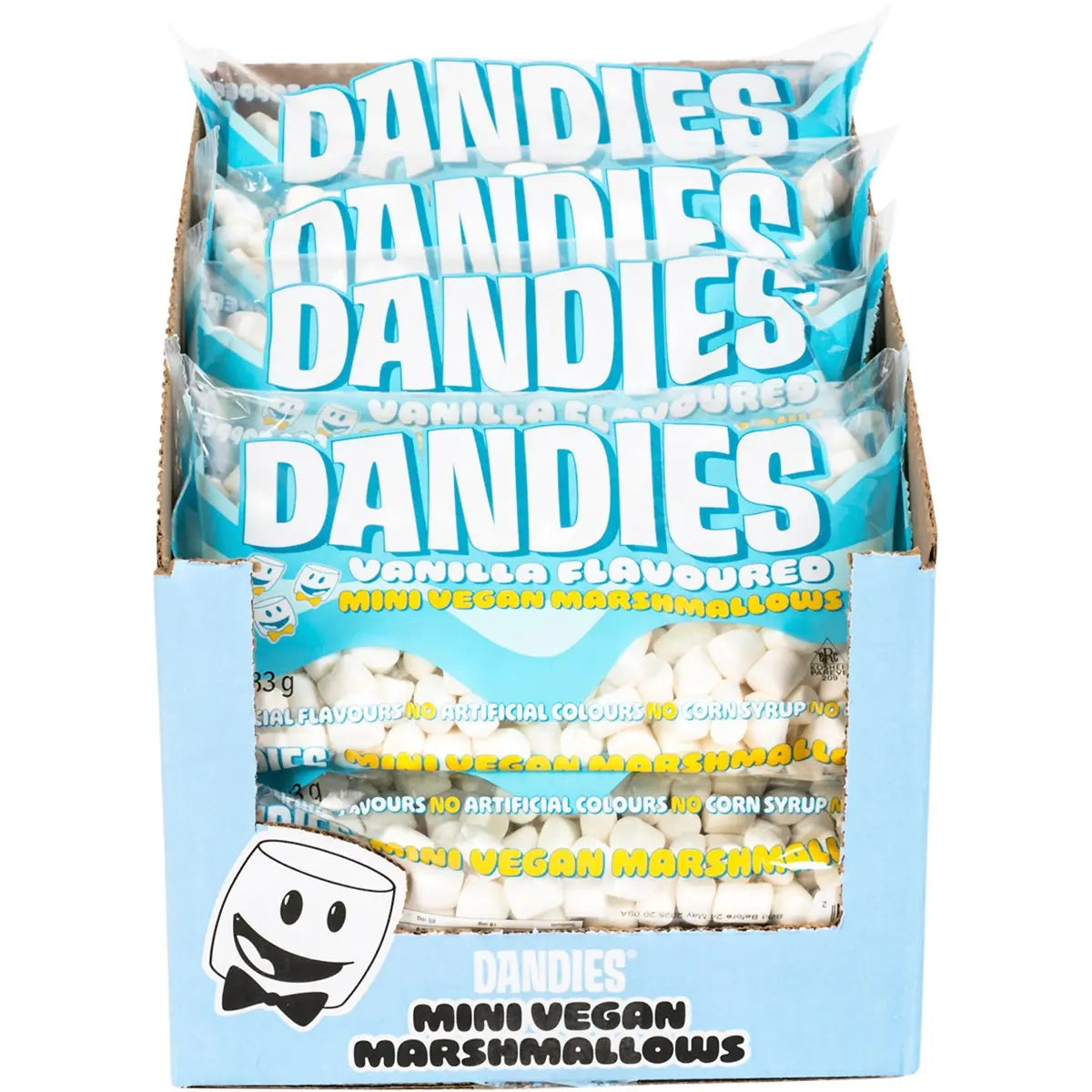 DANDIES Vegan Vanilla Marshmallows Mini Size 283g DANDIES