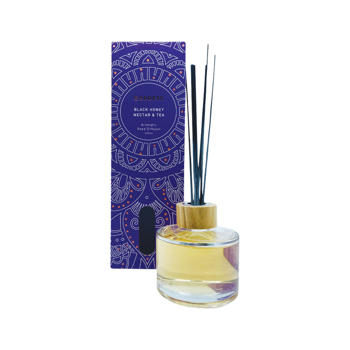 Distillery Fragrance House Reed Diffuser Goddess (Black Honey Nectar & Tea) 200ml - Cutprice Online