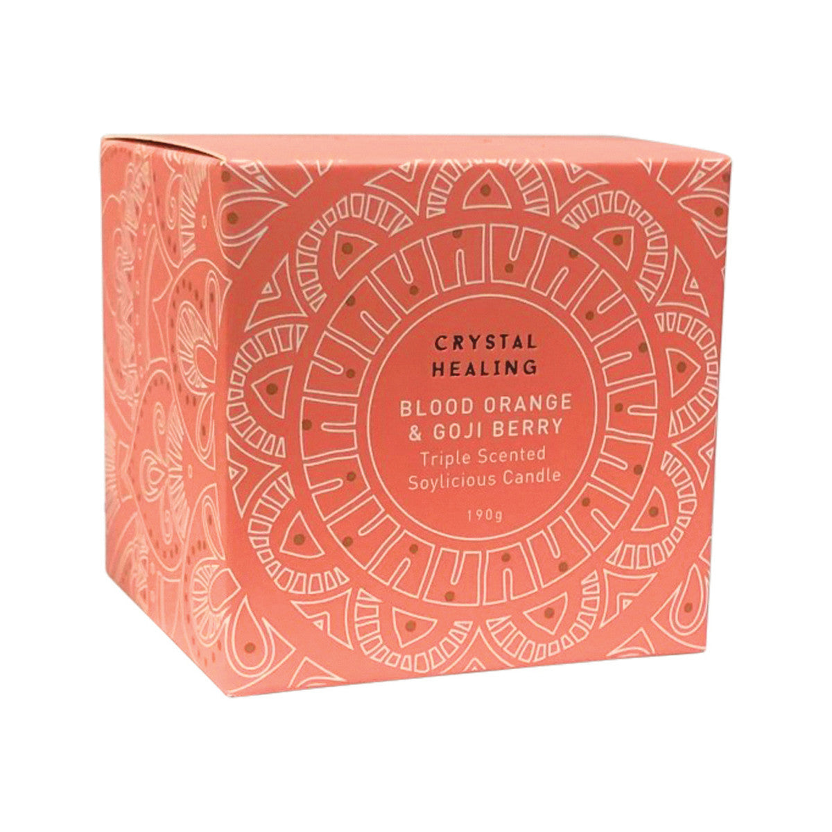 Distillery Fragrance House Soy Candle Crystal Healing (Blood Orange & Goji Berry) 190g - Cutprice Online