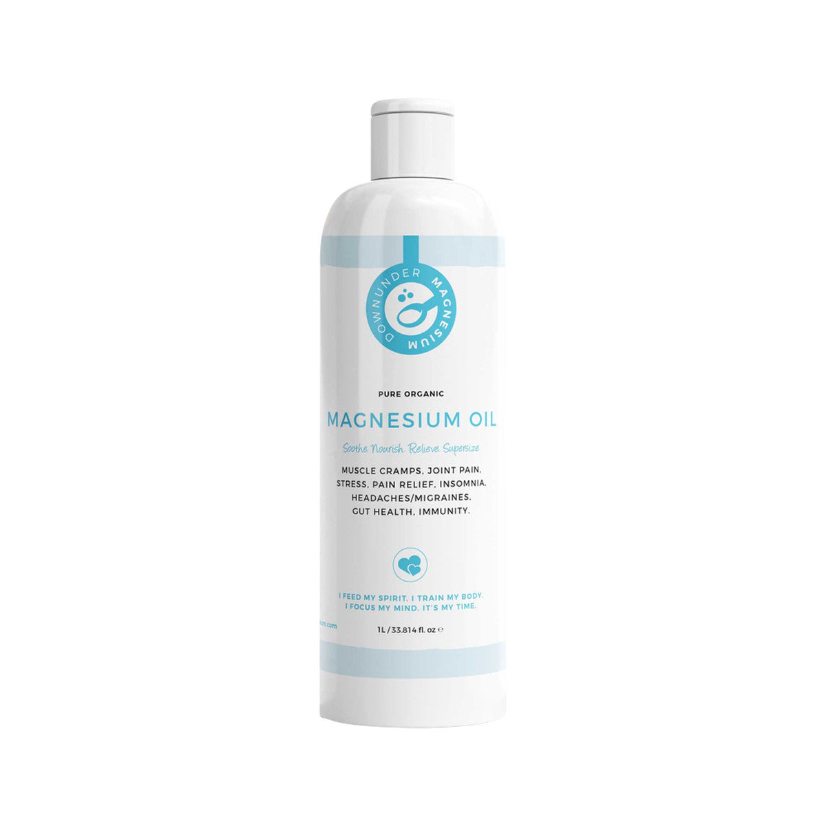Downunder Magnesium Pure Organic Magnesium Oil 1L DOWNUNDER MAGNESIUM