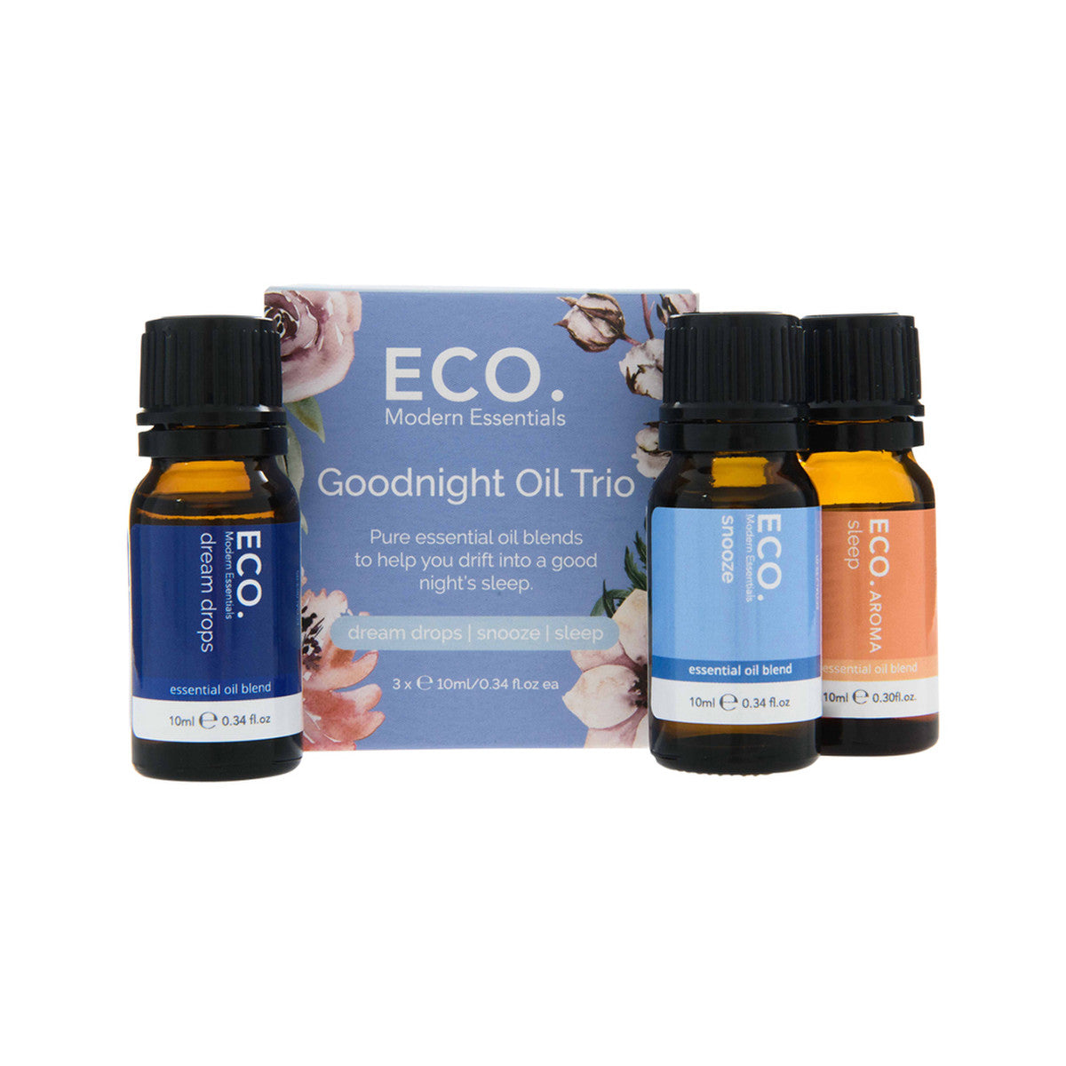 ECO. Modern Essentials Essential Oil Trio Goodnight Oil 10ml x 3 Pack ECO MODERN ESSENTIALS