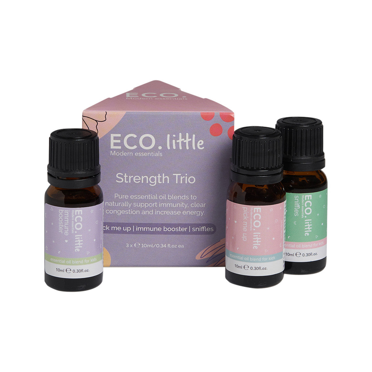 ECO. Modern Essentials Little Essential Oil Trio Strength 10ml x 3 Pack - Cutprice Online