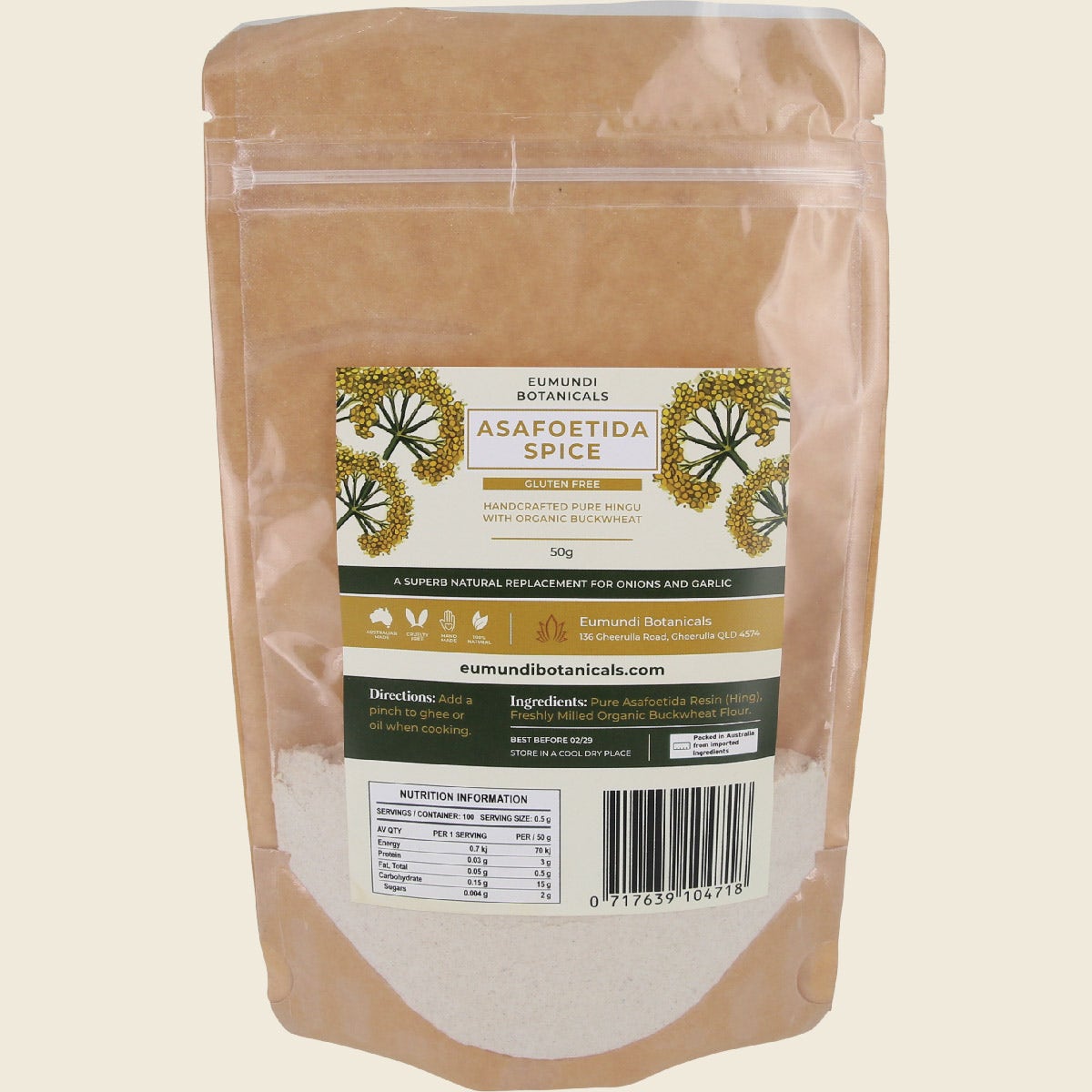 Eumundi Botanicals Asafoetida Spice 50g