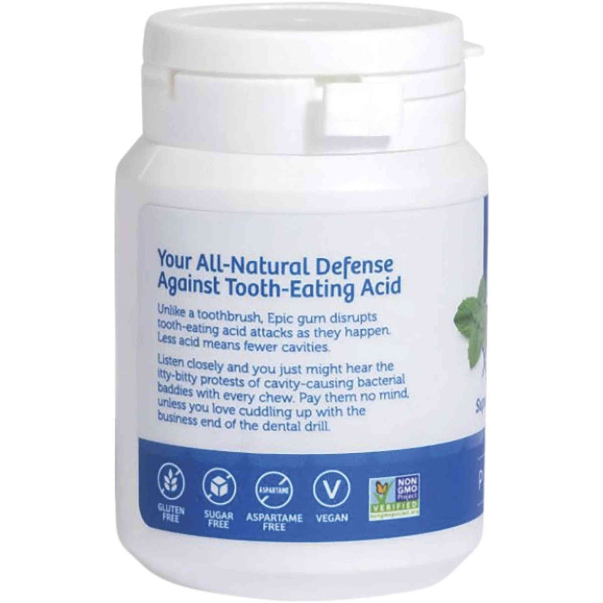 EPIC Xylitol Chewing Gum Peppermint 50