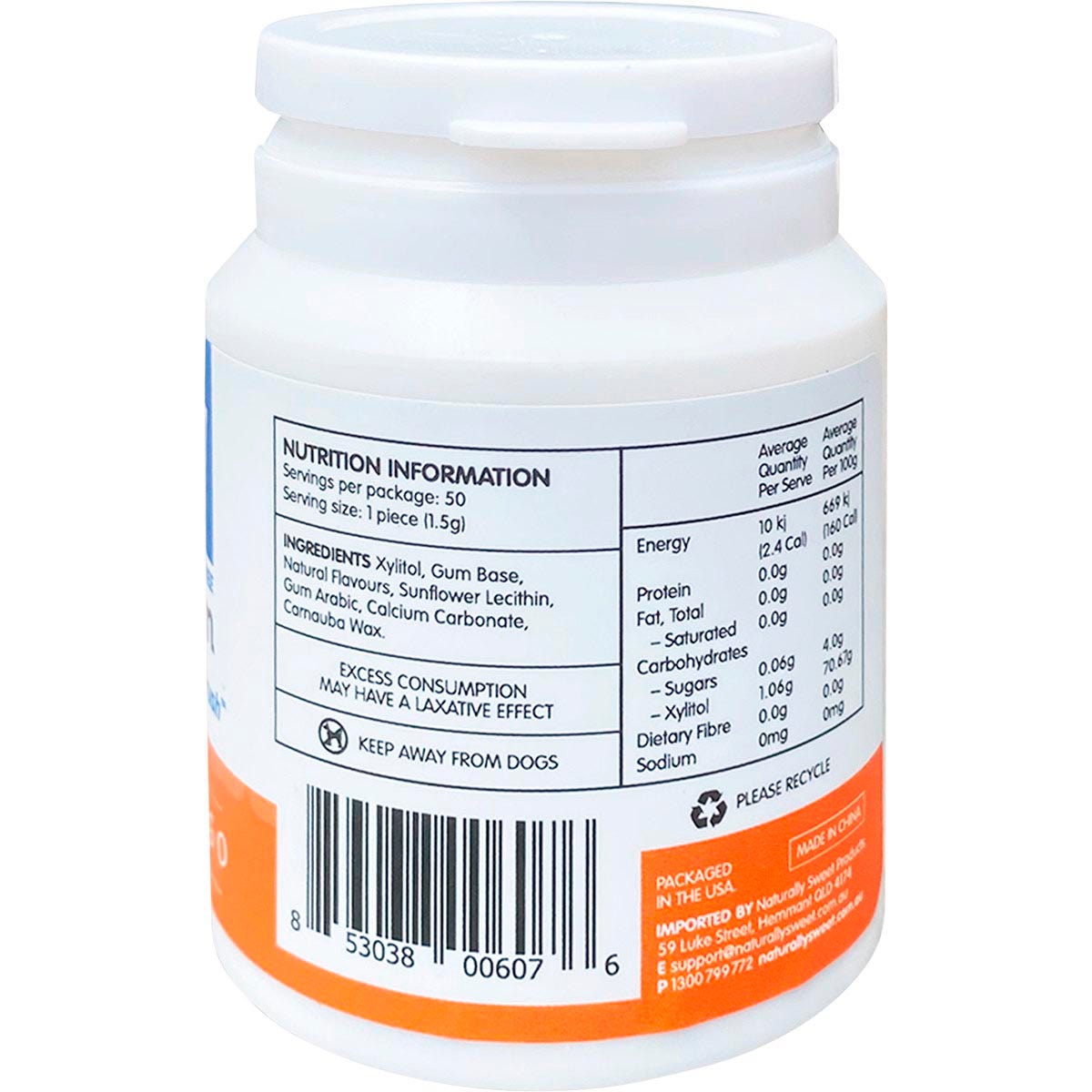 EPIC Xylitol Chewing Gum Orange-Mango 50pcs - Cutprice Online
