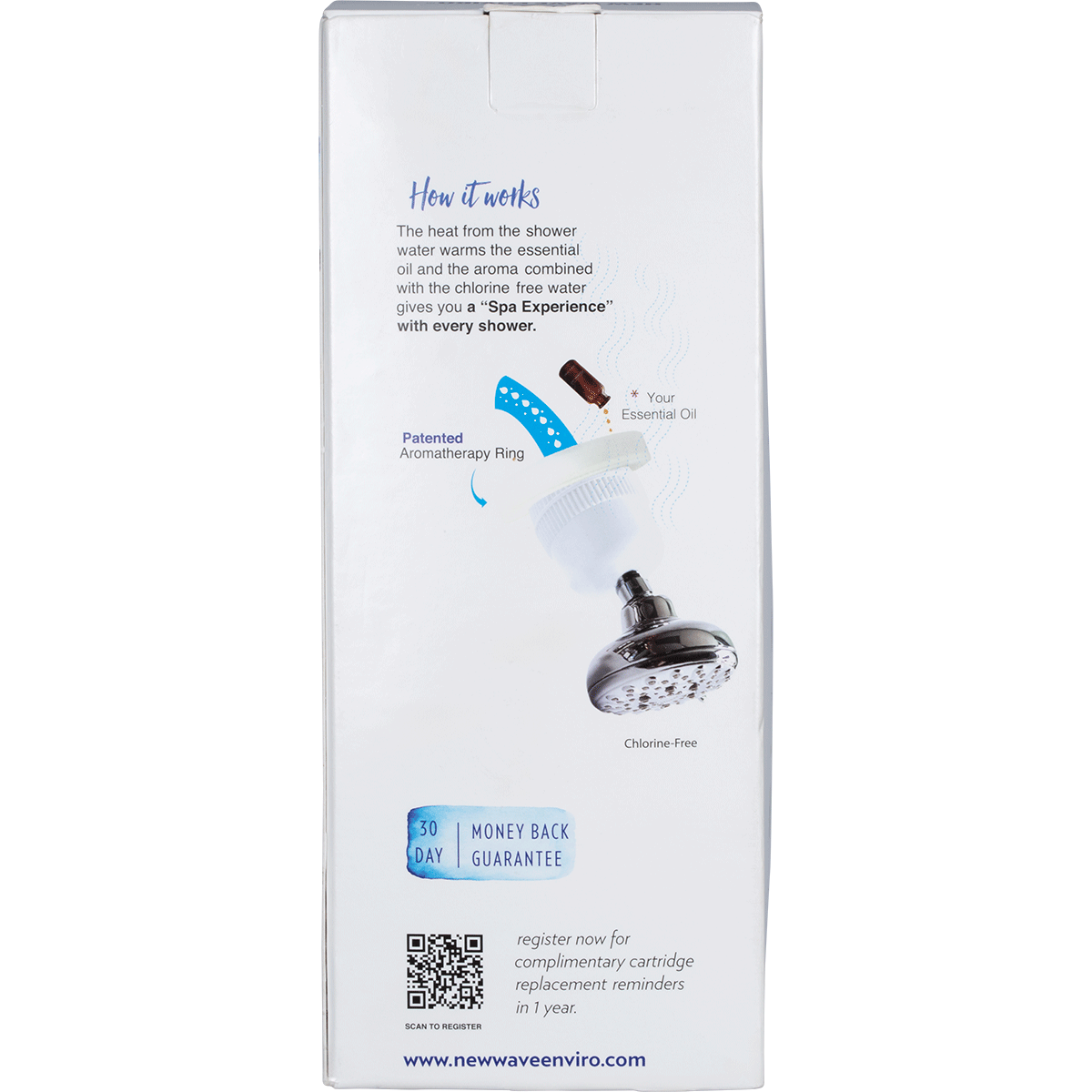 Enviro Products Premium Shower Filter White 1 Pack