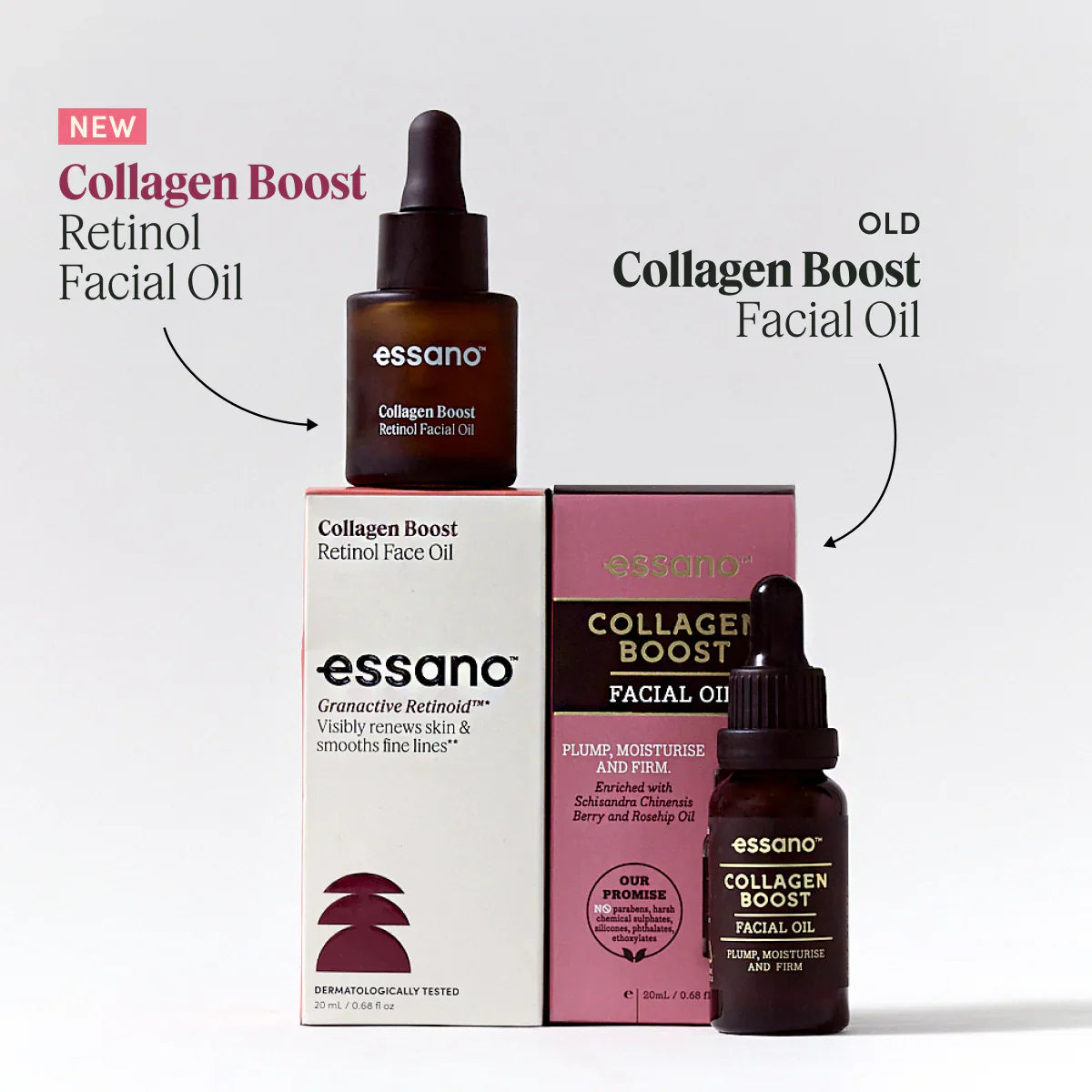 Essano Collagen Boost Retinol Face Oil 20mL