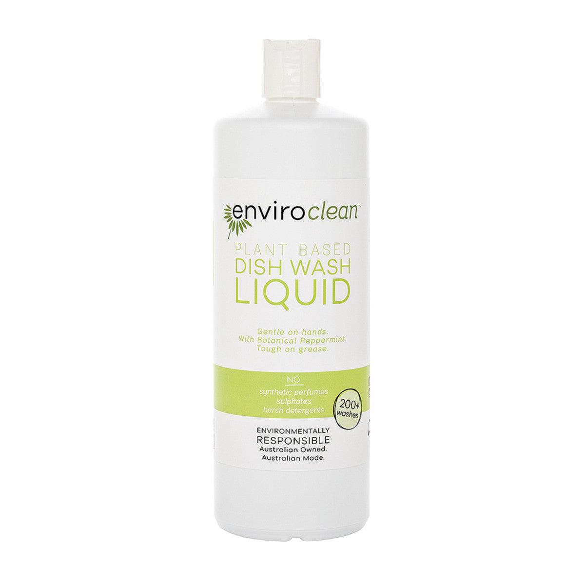 EnviroClean Plant Based Dish Wash Liquid (botanical peppermint) Liquid 1L - Cutprice Online