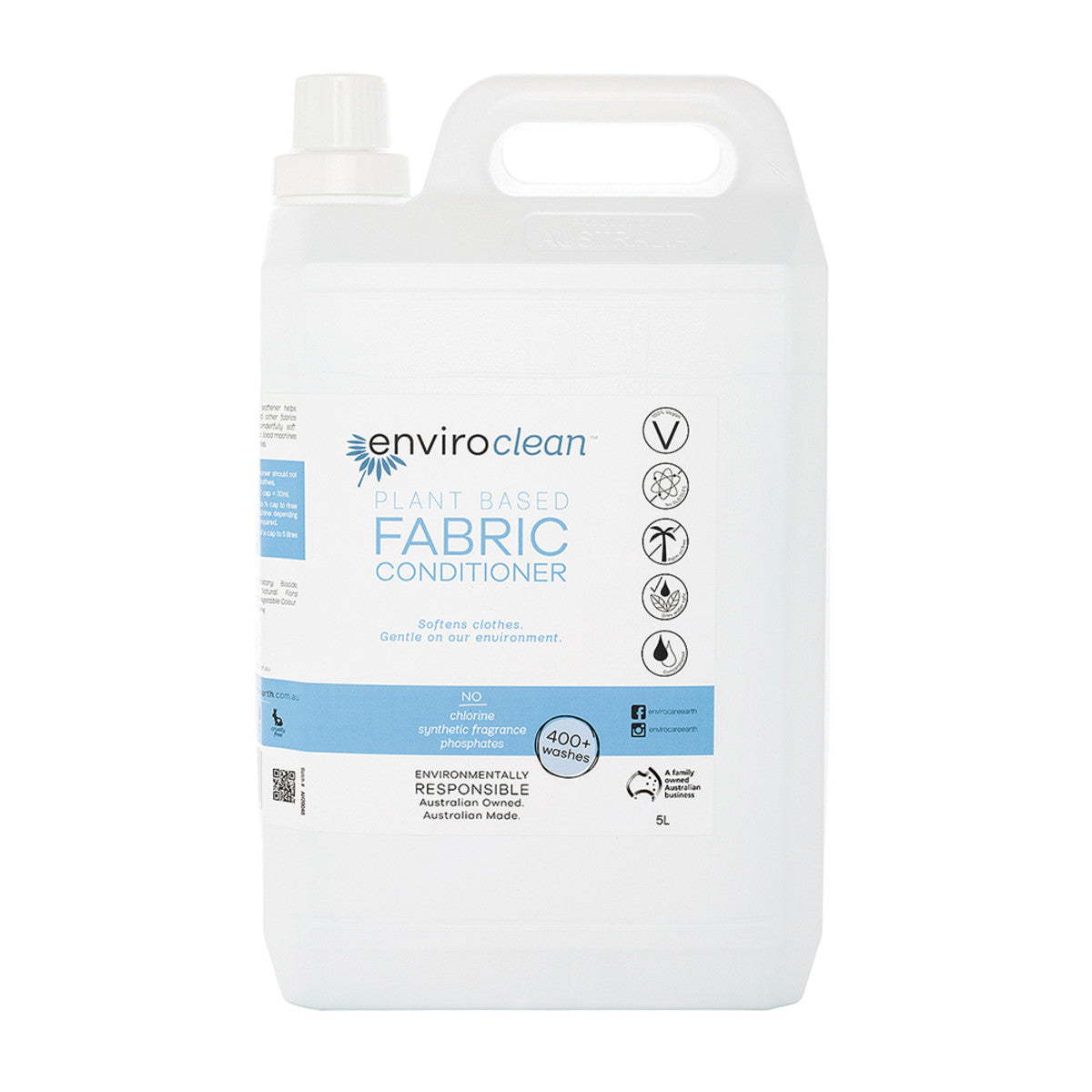 EnviroClean Plant Based Fabric Conditioner 5L - Cutprice Online
