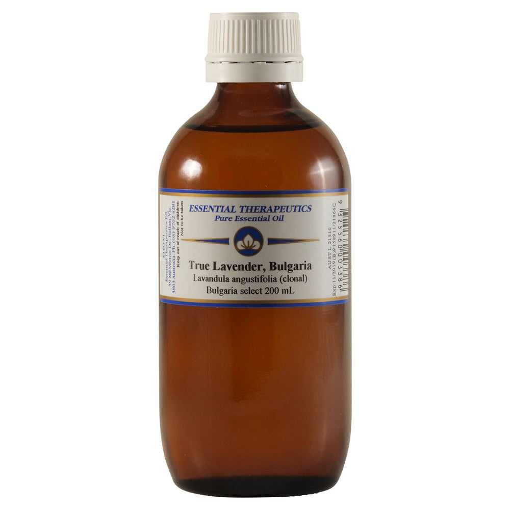Essential Therapeutics Essential Oil True Lavender Bulgaria 200ml - Cutprice Online