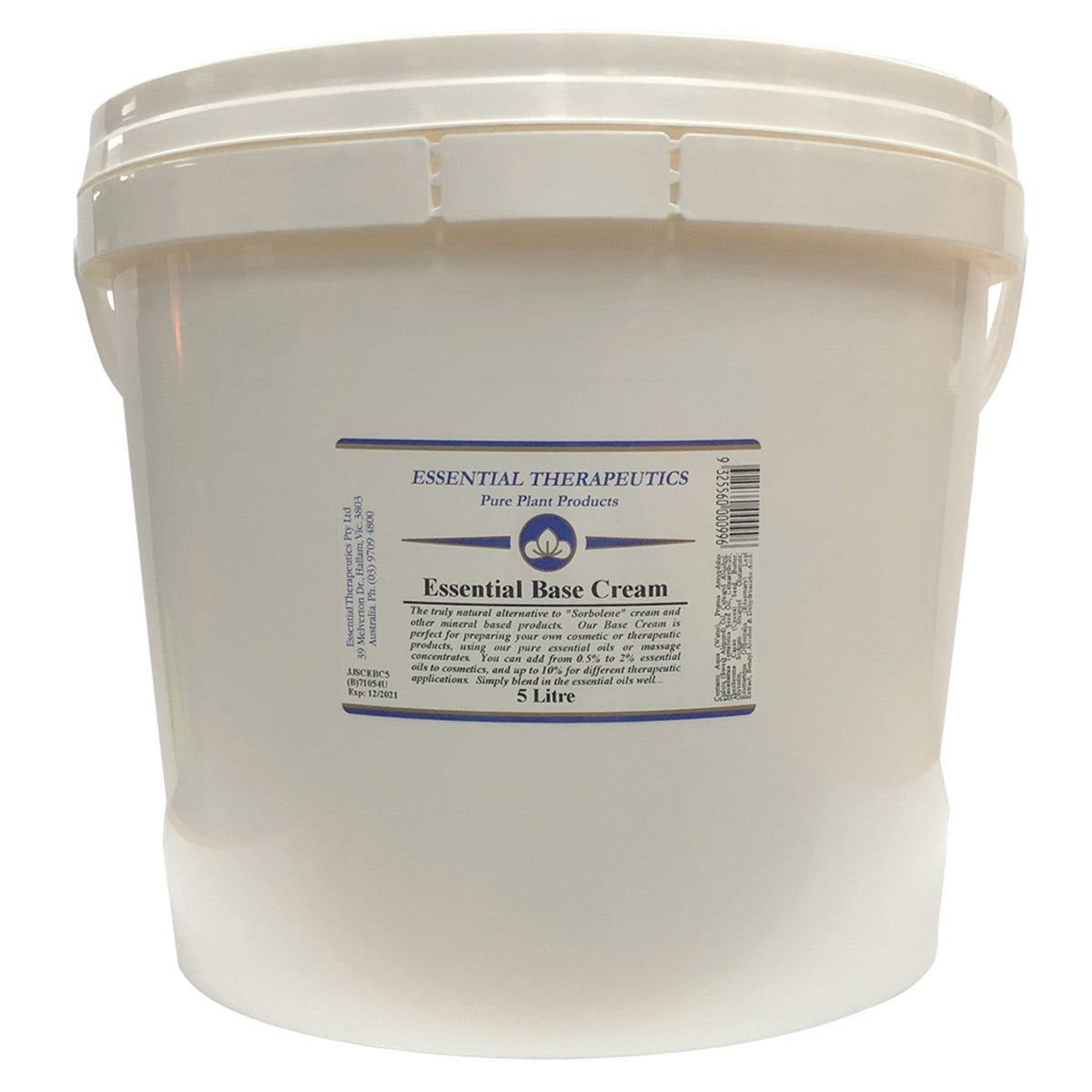 Essential Therapeutics Essential Base Cream 5L ESSENTIAL THERAPEUTICS