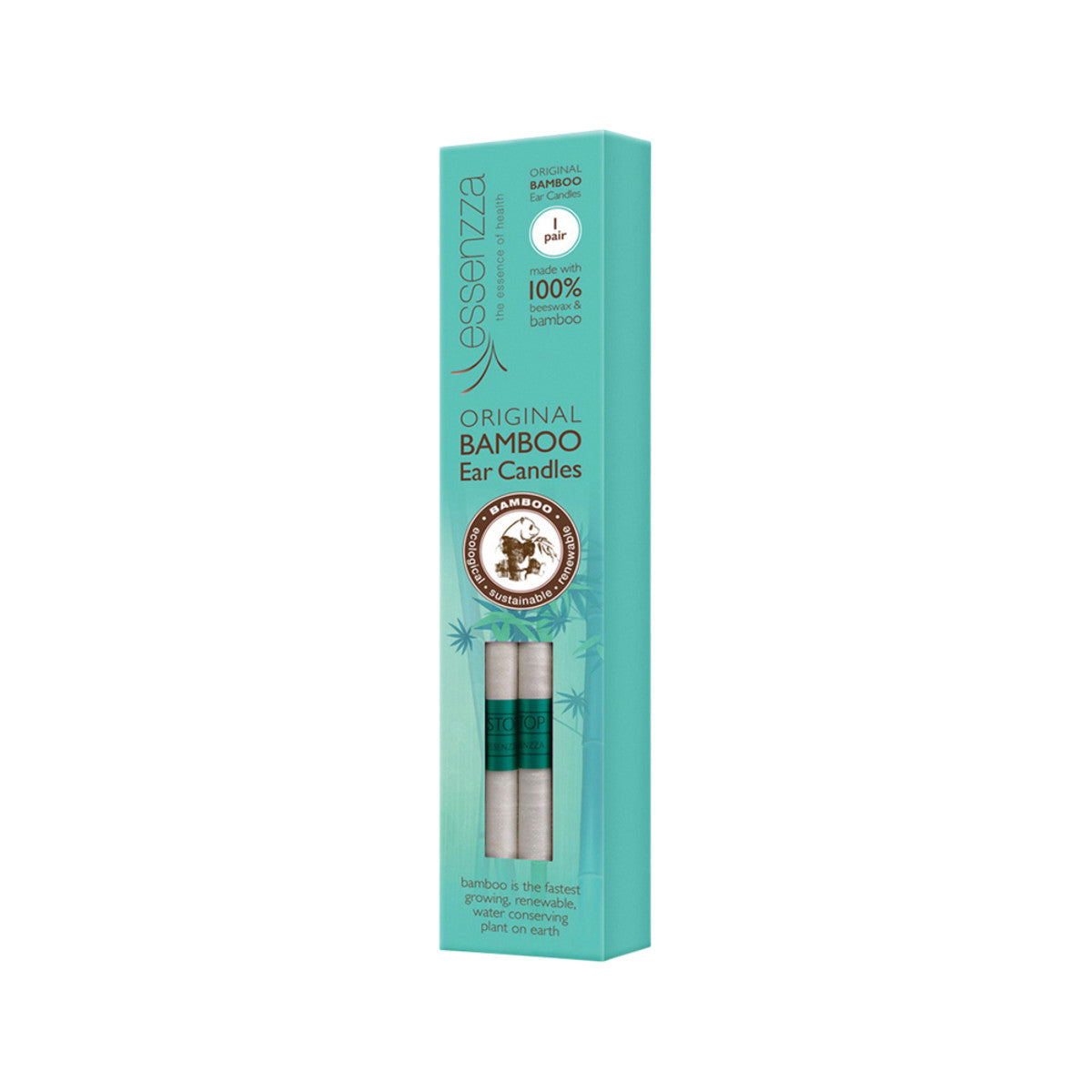 Essenzza Original Bamboo Ear Candles 1 Pair - Cutprice Online
