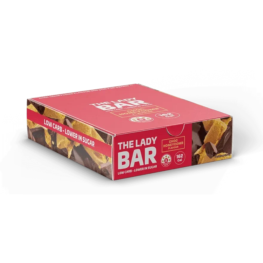 The Lady Bar Choc Honeycomb 50g X 10 Pack