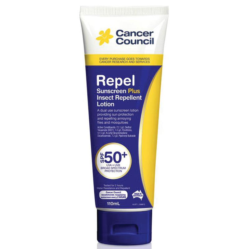 Cancer Council SPF 50+ Insect Repellent 110ml Tube - Cutprice Online