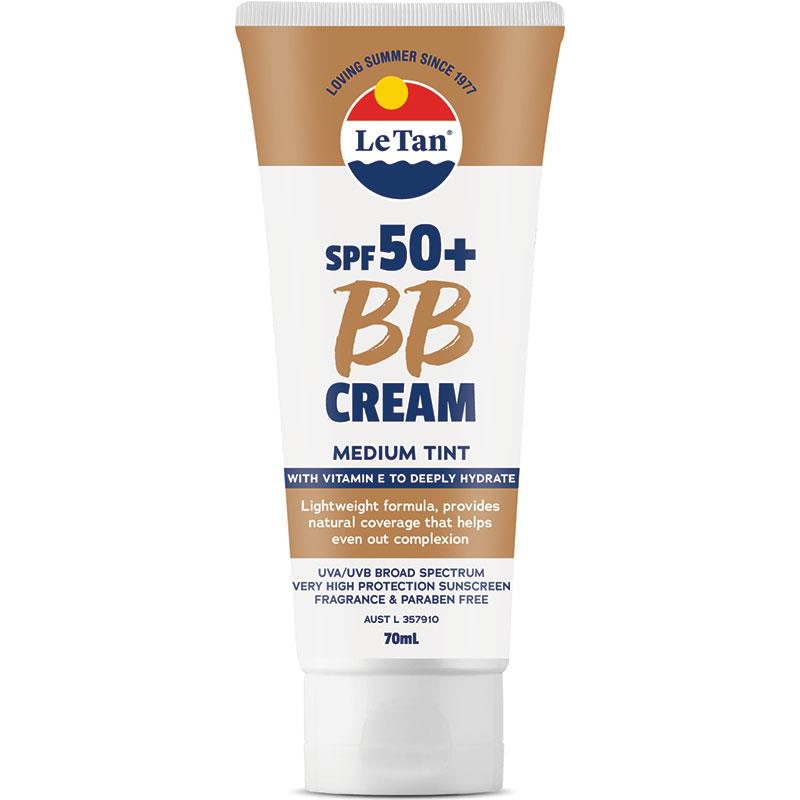 Le Tan SPF 50+ BB Tinted Medium 70ml - Cutprice Online