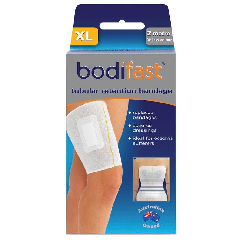 Bodifast Tubular Retention Bandage 10cm X 2m Yellow - Cutprice Online