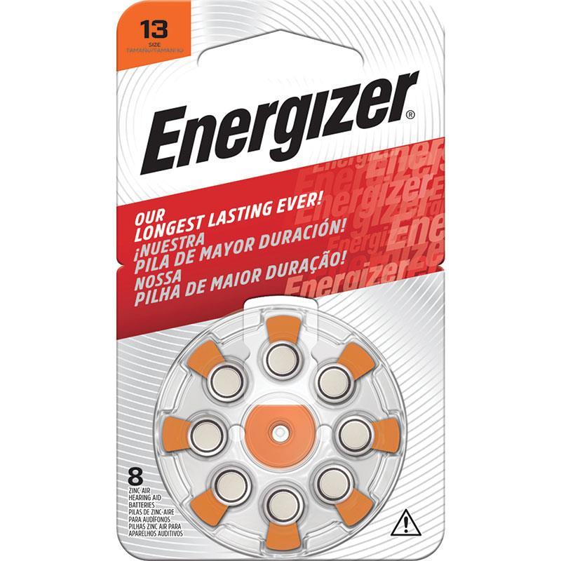 Energizer EZ13 Turn & Lock Hearing Aid Batteries Pack OF 8 - Cutprice Online