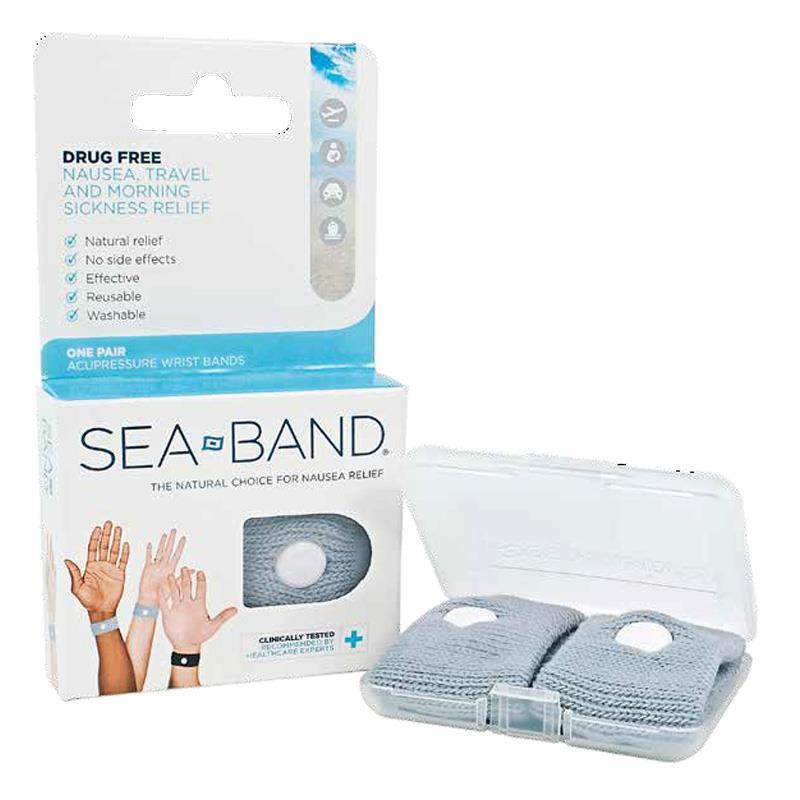 Sea-Band Acupressure Wristband (Adult Size) X 1 Pair - Cutprice Online