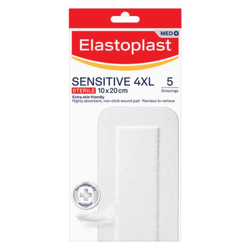 Elastoplast Sensitive Dressing 4XL 10x20cm 5 Dressings - Cutprice Online