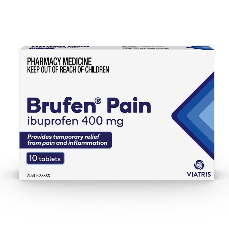 Brufen Pain 400mg 10 Tablets - Cutprice Online