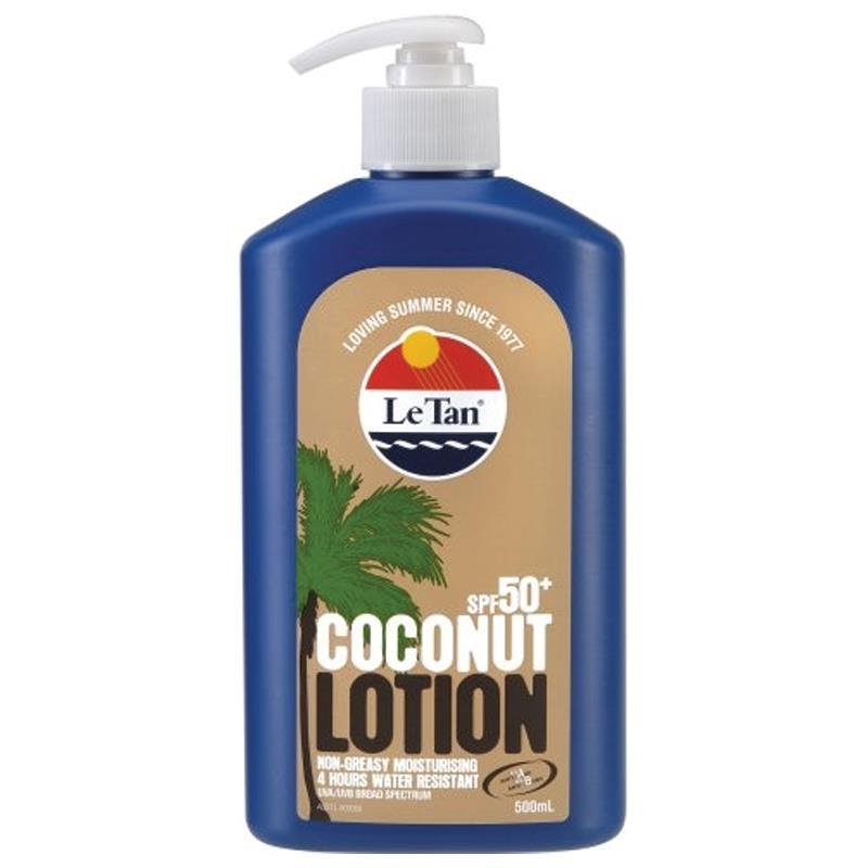Le Tan Coconut SPF 50+ - 500mL - Cutprice Online
