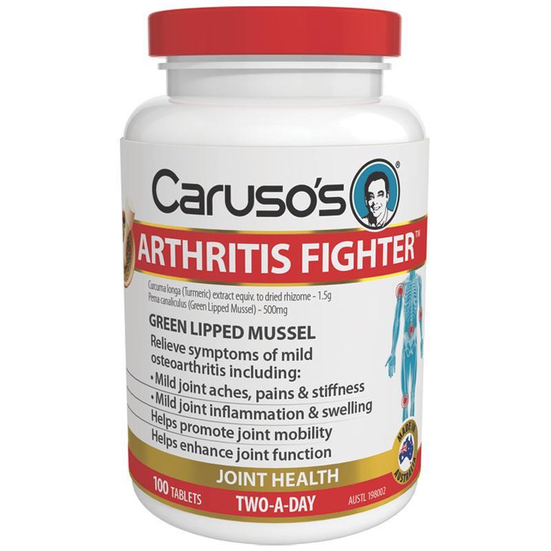 Caruso's Natural Health Arthritis Fighter 100 Tablets - Cutprice Online