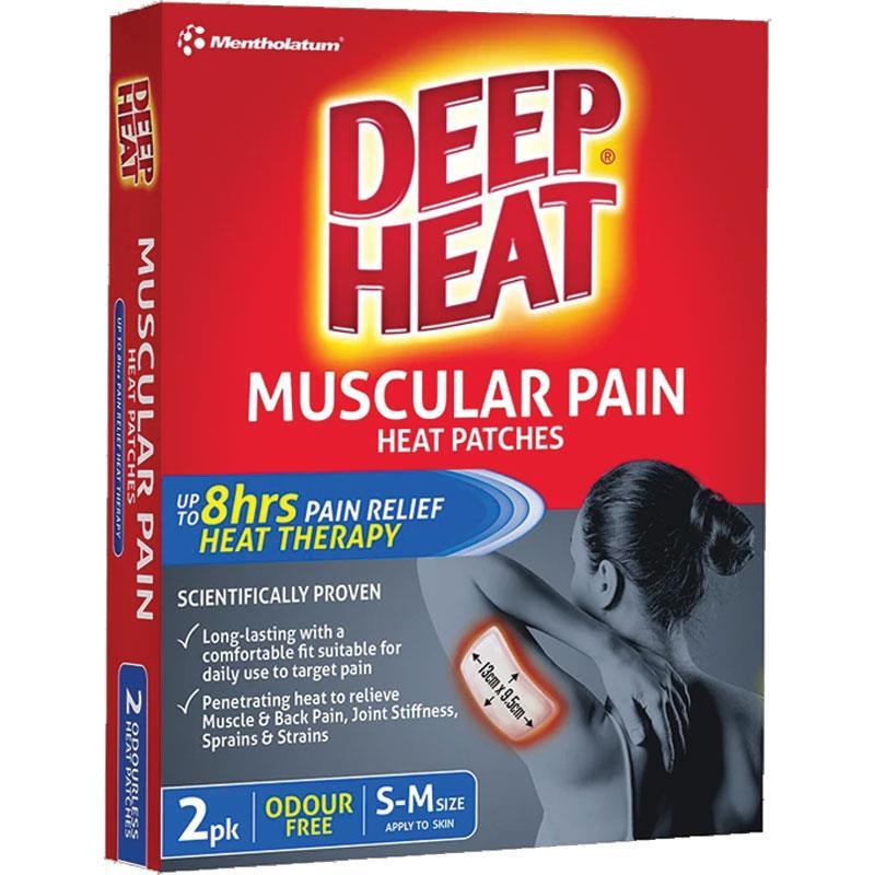 Deep Heat Regular Patch 2 Pack - Cutprice Online