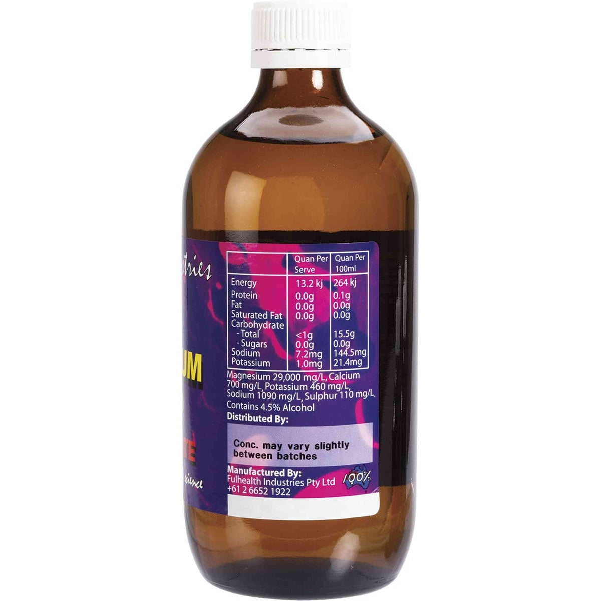 FULHEALTH Magnesium Colloid Concentrate 500ml