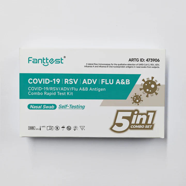 Fanttest 5 In 1 COVID Test 1 Pack - Cutprice Online