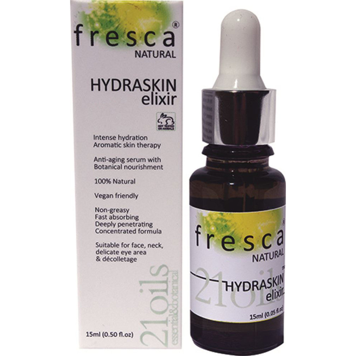 Fresca Natural Hydraskin Elixir (Anti-Aging Serum with 21 Oils) 15ml - Cutprice Online