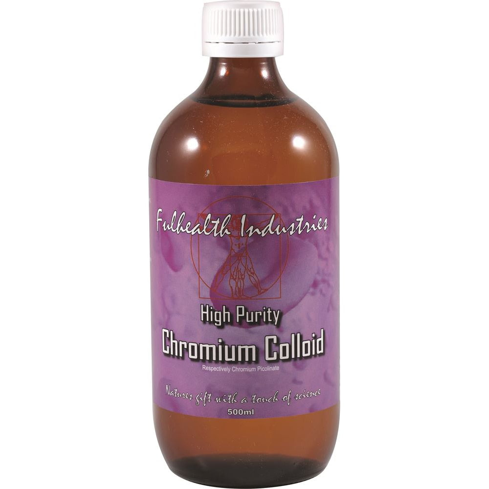 Fulhealth Industries High Purity Chromium Colloid 500ml - Cutprice Online