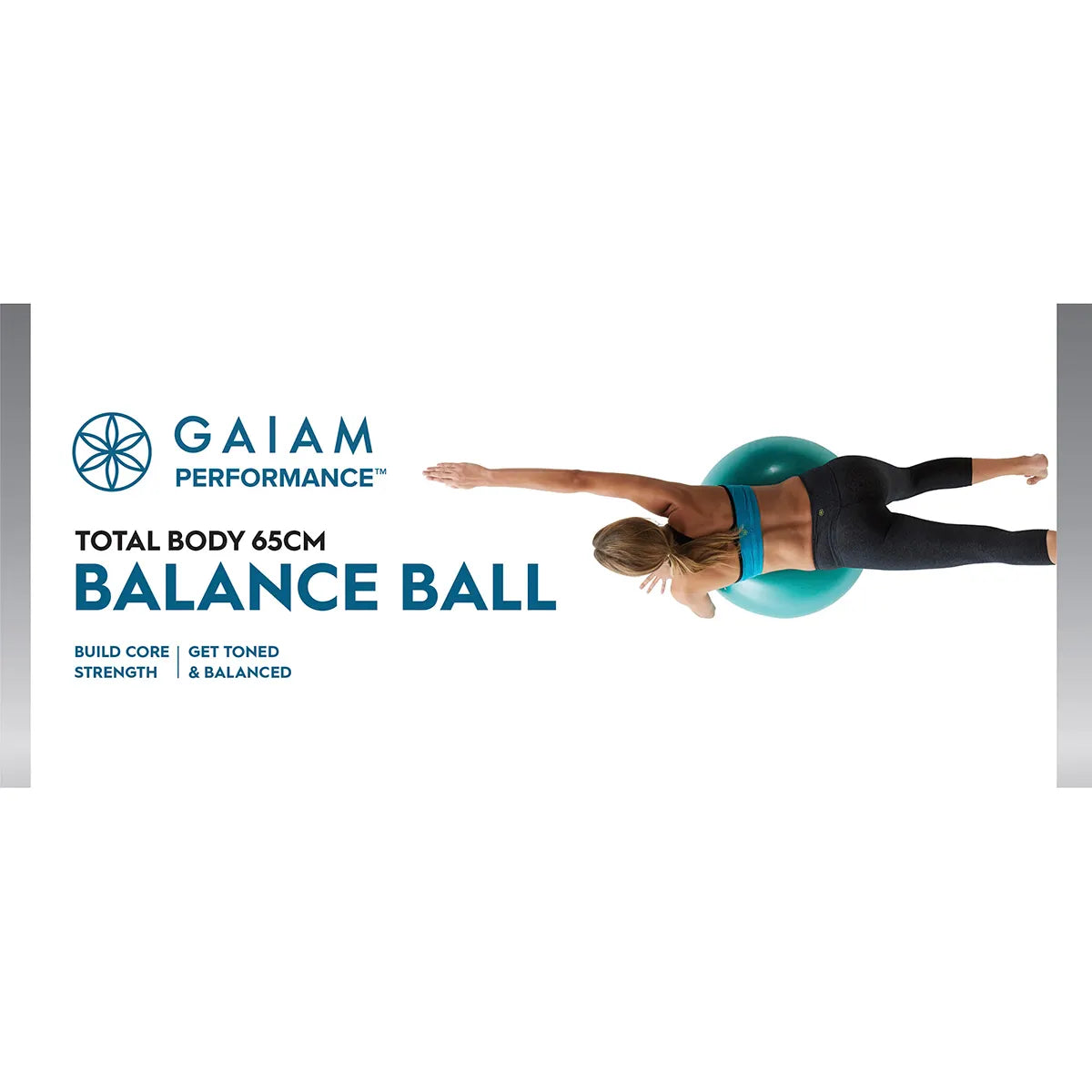 GAIAM Balance Ball 65cm 1 - Cutprice Online