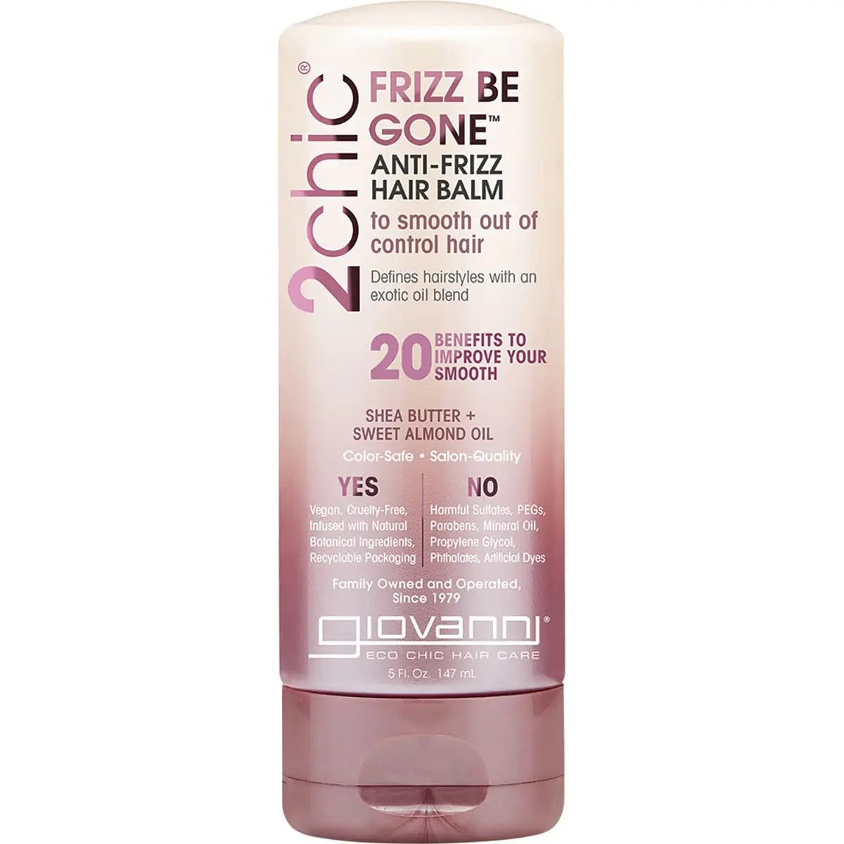 GIOVANNI Anti-Frizz Hair Balm - 2chic Frizz Be Gone (Frizzy Hair) 147ml GIOVANNI