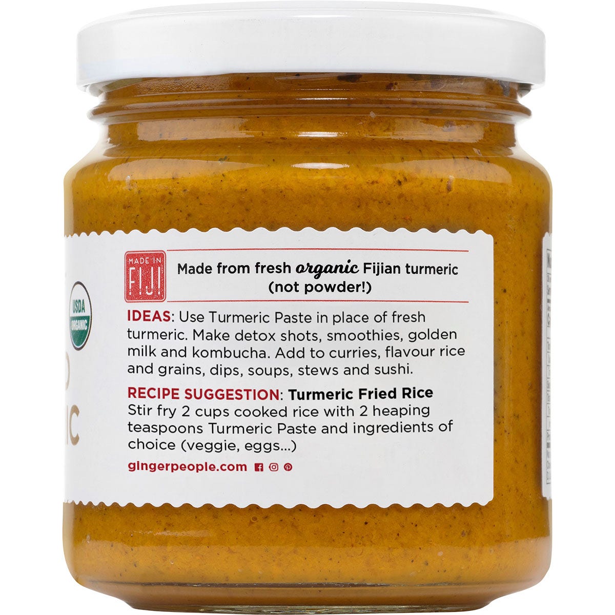 THE GINGER PEOPLE Turmeric Paste 190g - Cutprice Online