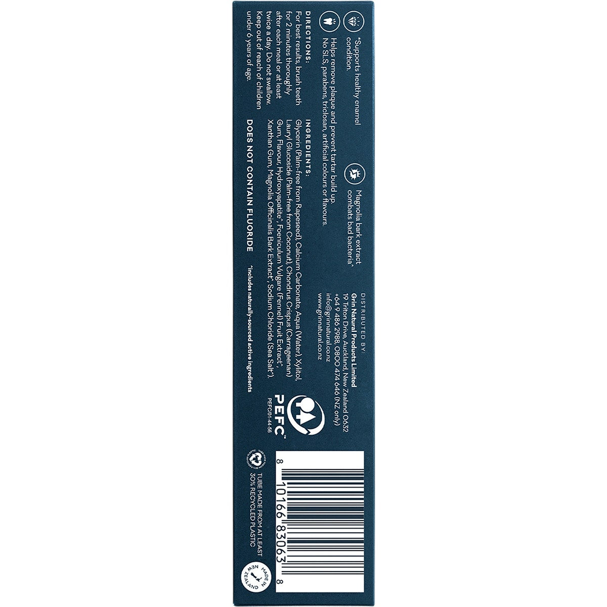 Grin Pro Toothpaste Enamel Care with Nano-Hydroxyapatite 113g - Cutprice Online