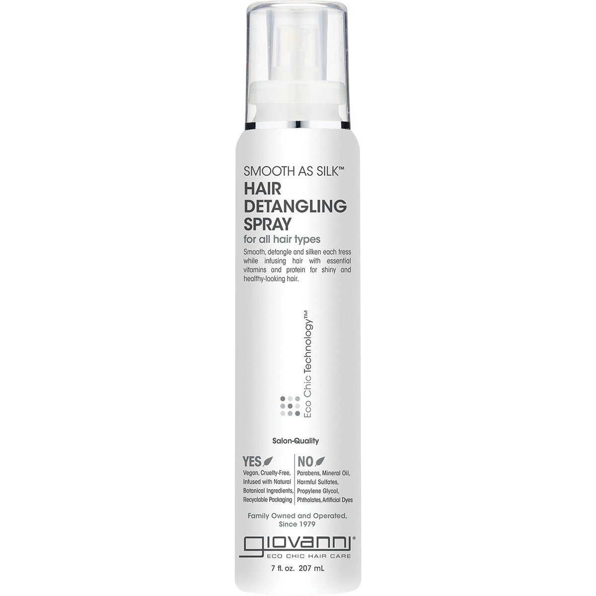 Giovanni Hair Detangling Spray For All Hair Types 207ml - Cutprice Online