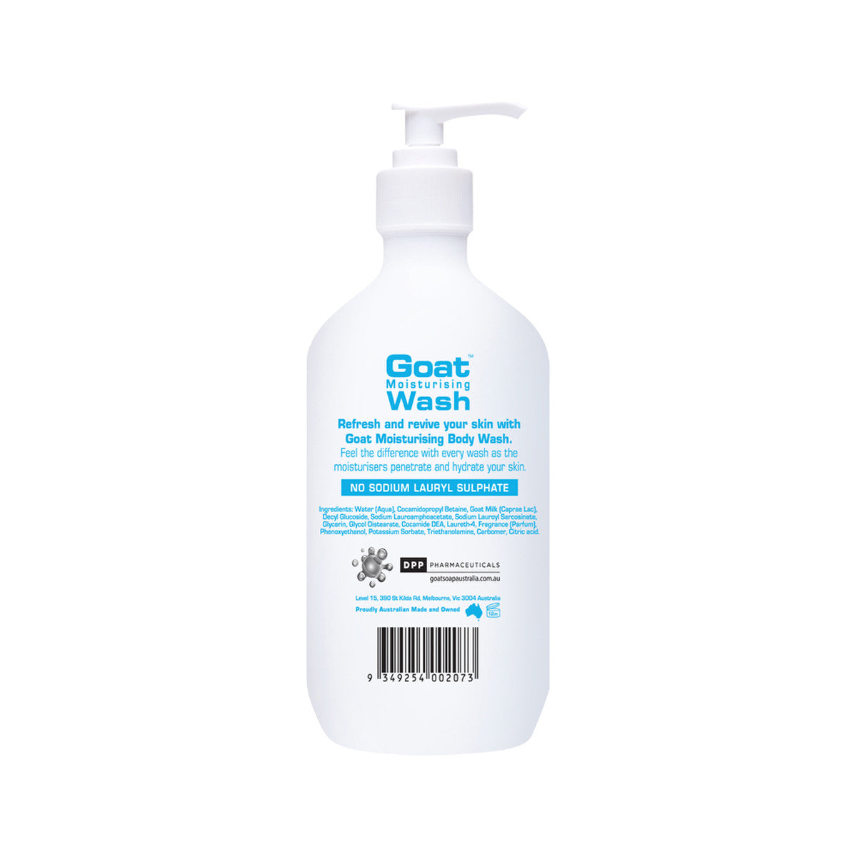 Goat Range Goat Moisturising Wash Original 500ml - Cutprice Online