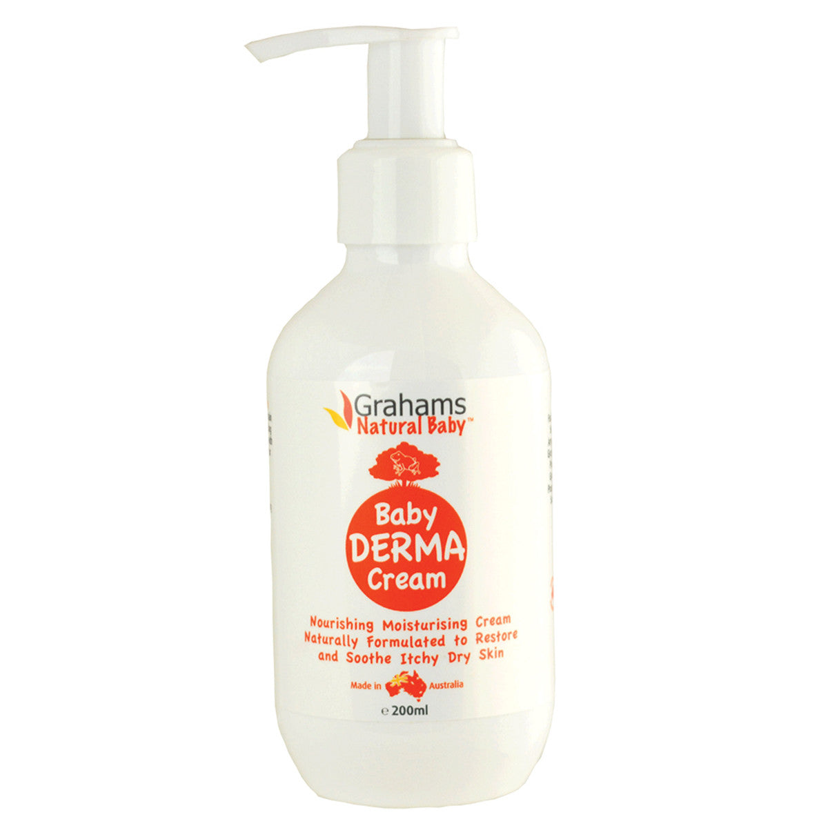 Grahams Natural Baby Derma Cream 200ml - Cutprice Online