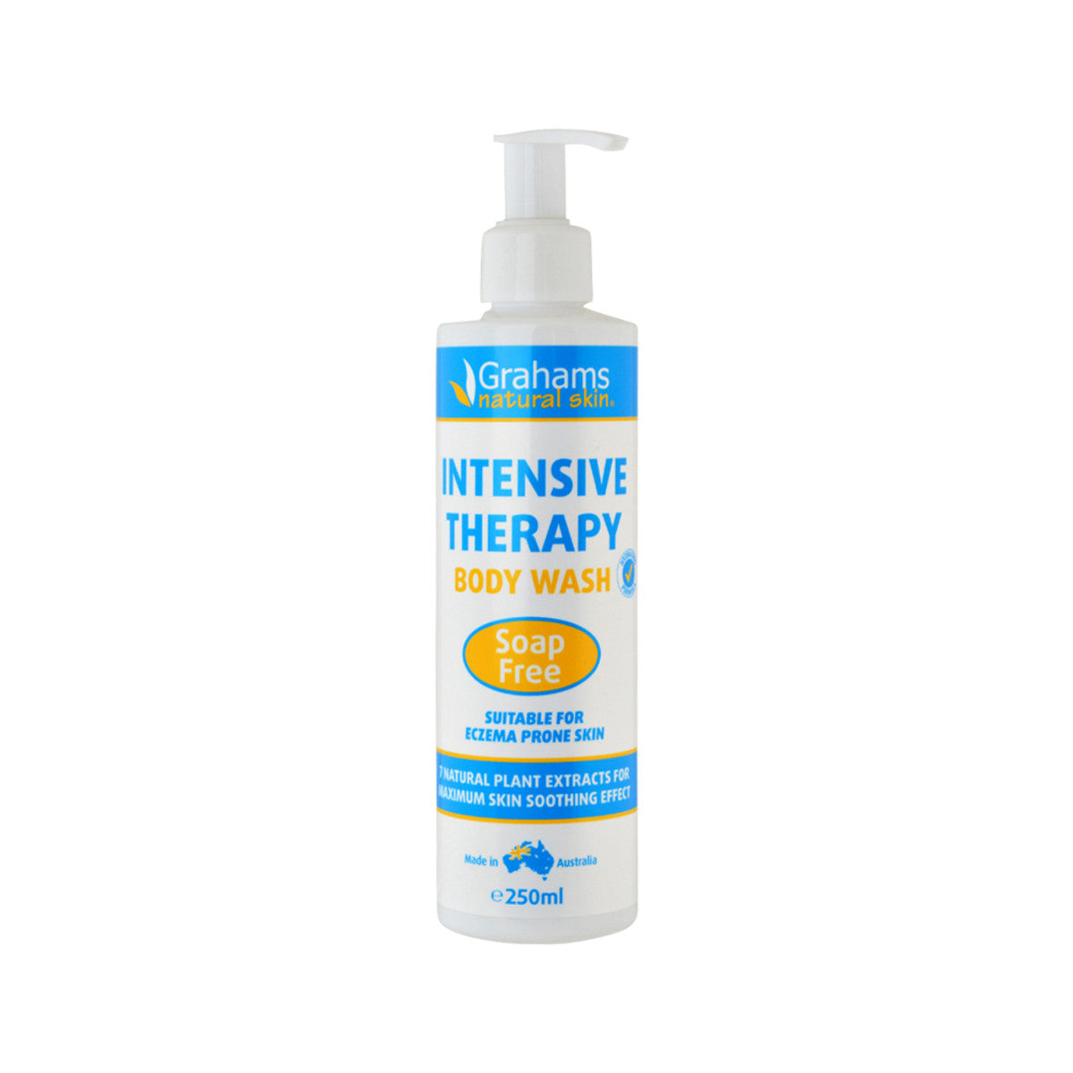 Grahams Natural Body Wash Intensive Therapy (Soap Free) 250ml - Cutprice Online