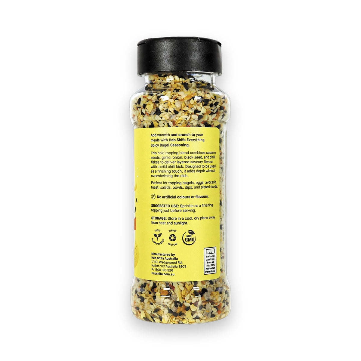 Hab Shifa Everything Bagel Seasoning with Black Seed Spicy 110g