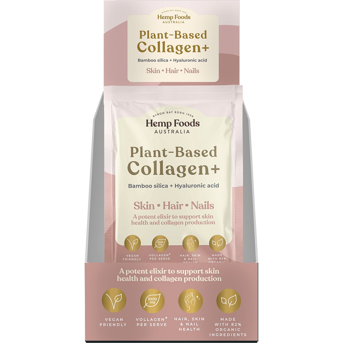 Hemp Foods Australia Plant-Based Collagen+ Berry 7x20g - Cutprice Online