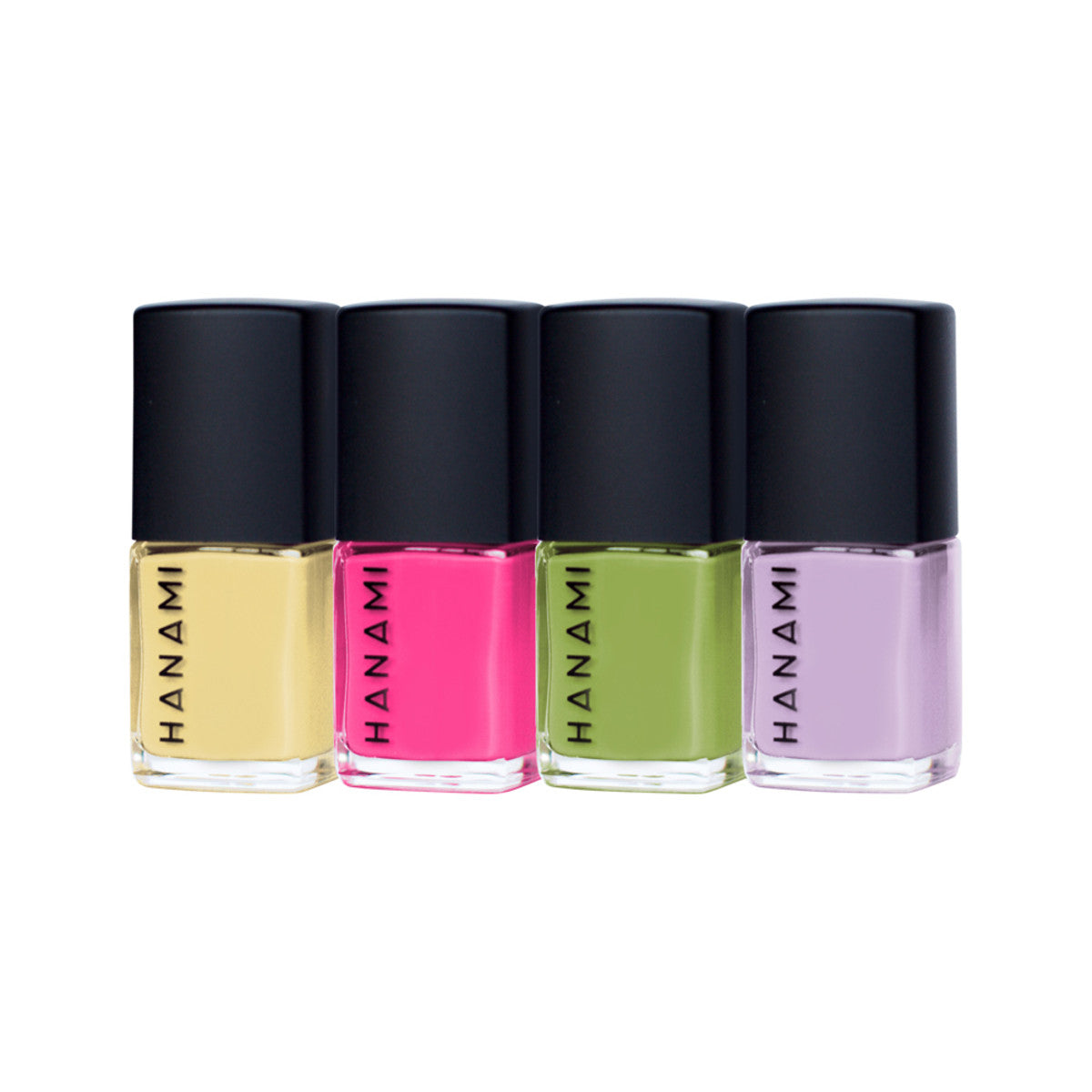 Hanami Nail Polish Collection Kokomo 9ml x 4 Pack - Cutprice Online