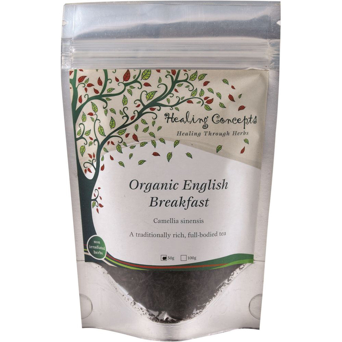 Healing Concepts Organic English Breakfast 50g - Cutprice Online