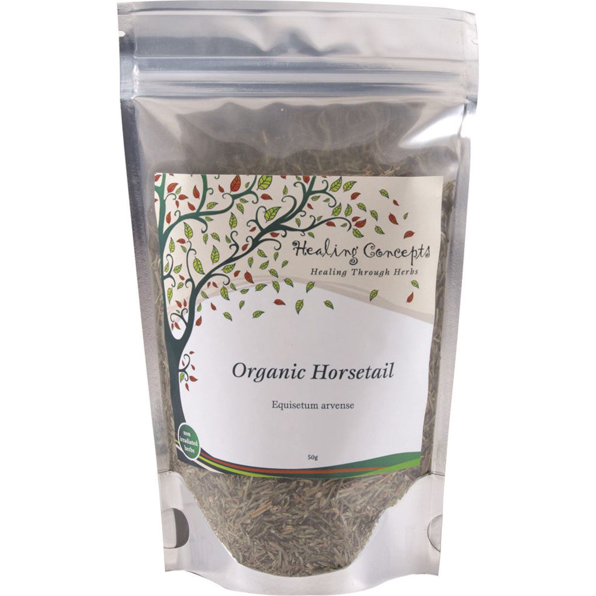 Healing Concepts Organic Horsetail 50g - Cutprice Online