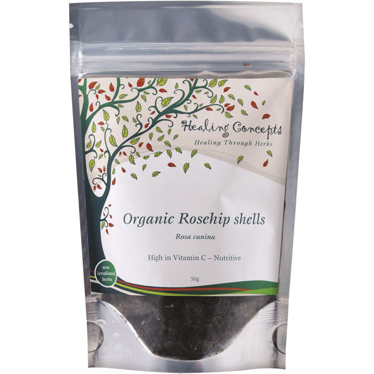 Healing Concepts Organic Rosehip Shells 50g - Cutprice Online